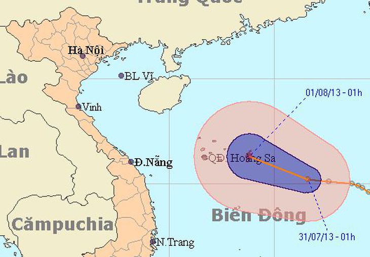 Áp thấp đổ bộ, tâm bão gió giật mạnh 1