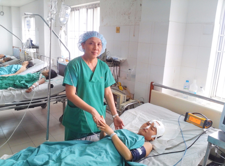 Cần Thơ: Cứu sống ca vỡ dị dạng mạch máu não khi đi thi ÐH 1