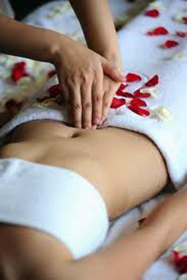 Day bấm huyệt chữa đau bụng kinh 1