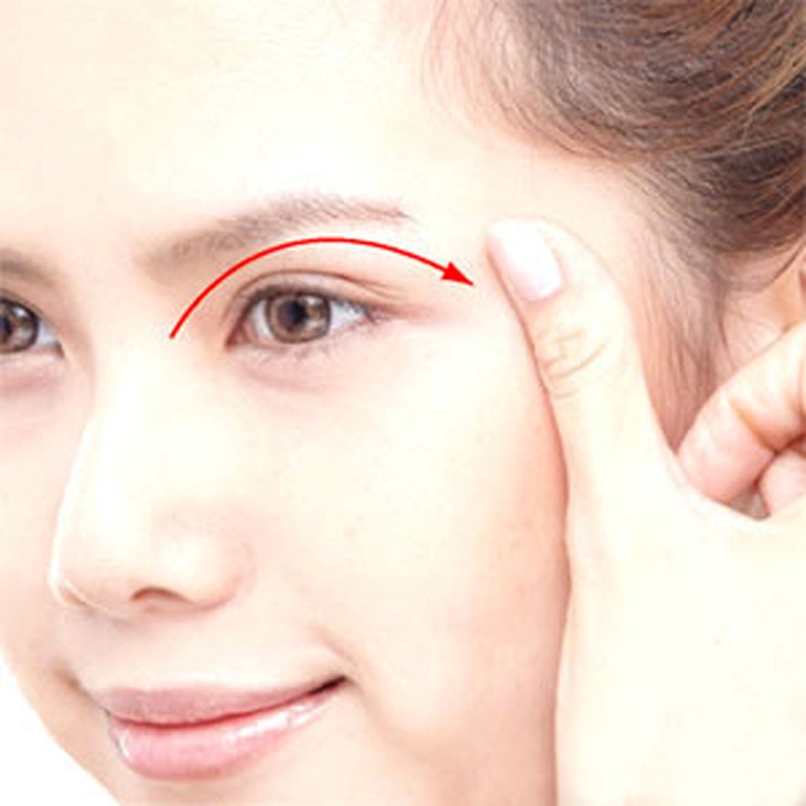 Xoa bóp chữa suy giảm thị lực 2