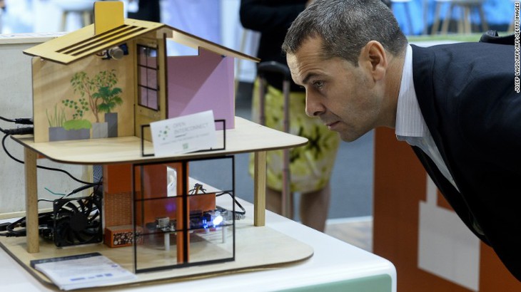 New house designs will feature prominently, including homes fitted with 'Internet of Things' connected appliances. 