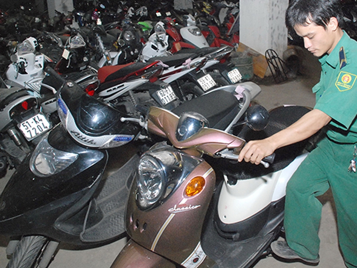 Xe vi phạm sẽ hết phơi mưa nắng? 2