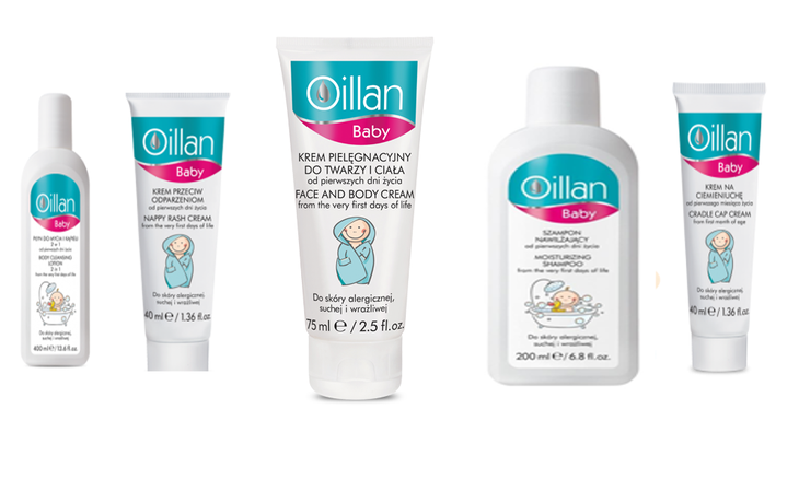 Bộ sản phẩm Oillan Baby