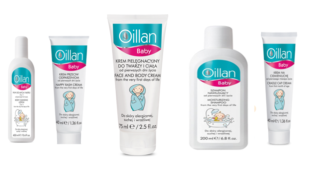 Bộ sản phẩm Oillan Baby