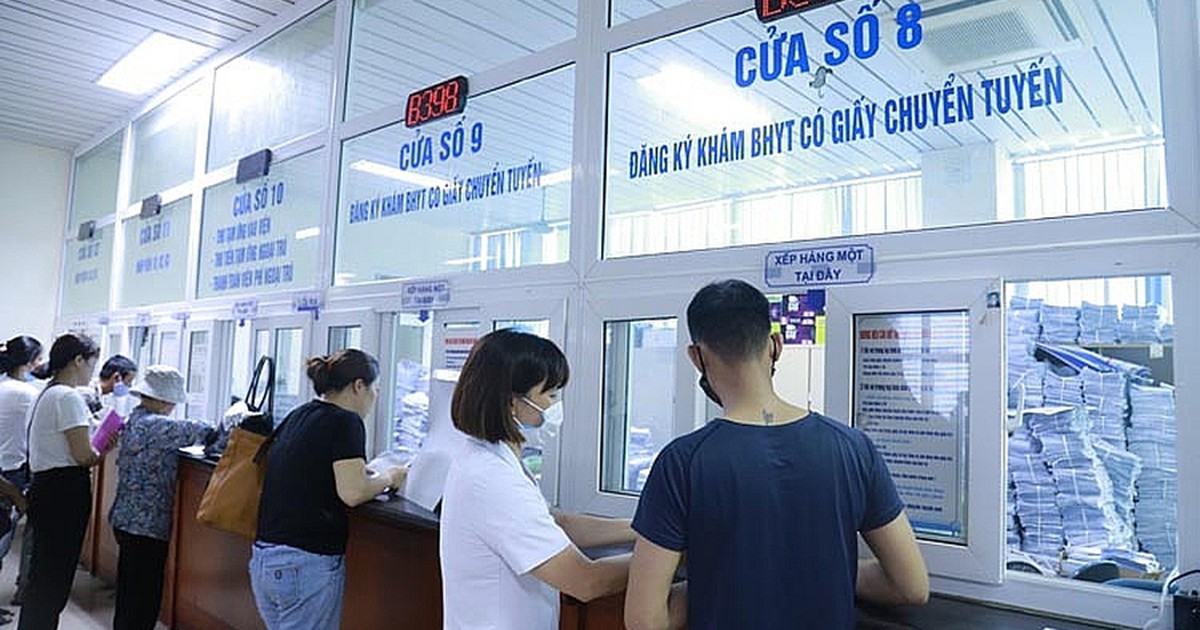 Phiếu chuyển kh&aacute;m chữa bệnh BHYT