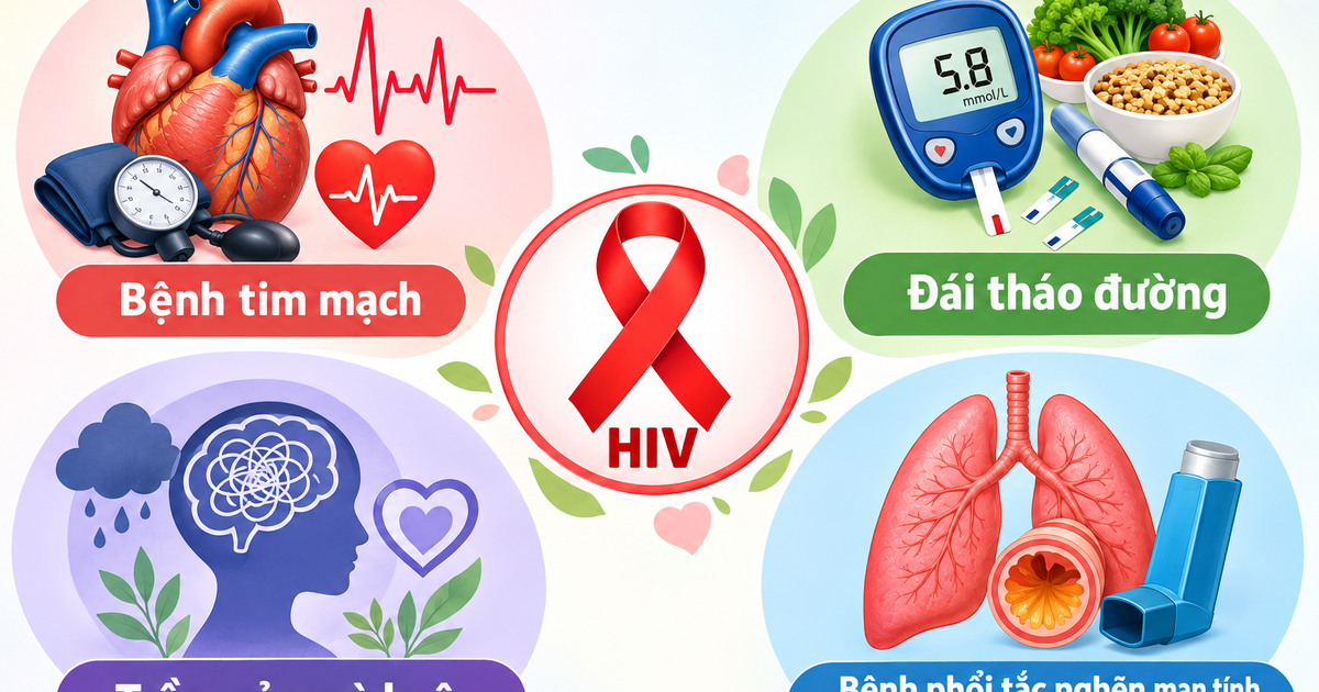 Sống chung với HIV và bệnh nền, làm gì để kiểm soát sức khỏe tốt hơn?