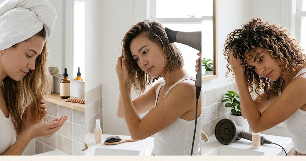 Thói quen gội đầu và chăm sóc da đầu đúng cách tại nhà