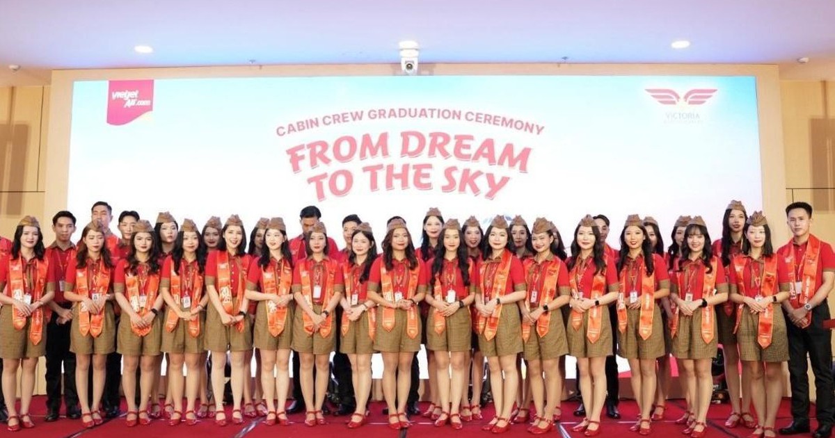 Rạng rỡ lễ tốt nghiệp tiếp viên hàng không tại Học viện Hàng không Victoria