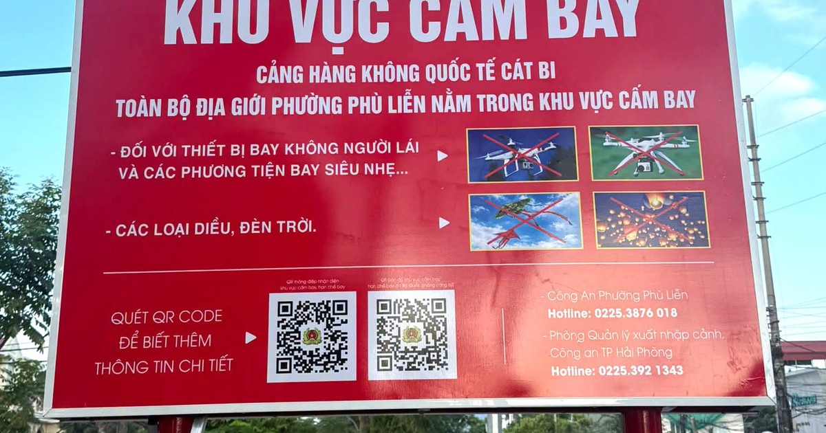 Những xã, phường, đặc khu nào ở Hải Phòng thuộc vùng cấm bay flycam?