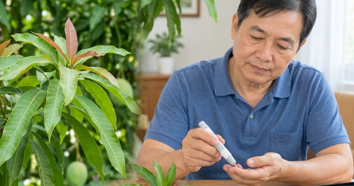 Lá xoài có giúp kiểm soát đường huyết ở người bệnh đái tháo đường?