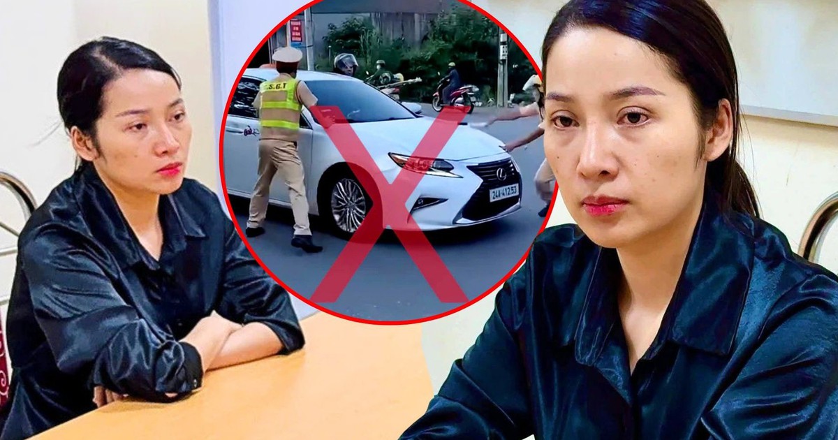 Nữ tài xế Lexus tăng ga bỏ chạy khi bị CSGT dừng xe: ‘Tôi rất hối hận’