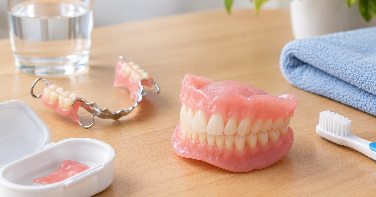 Hàm giả gây đau lợi, có nên cố đeo cho quen?