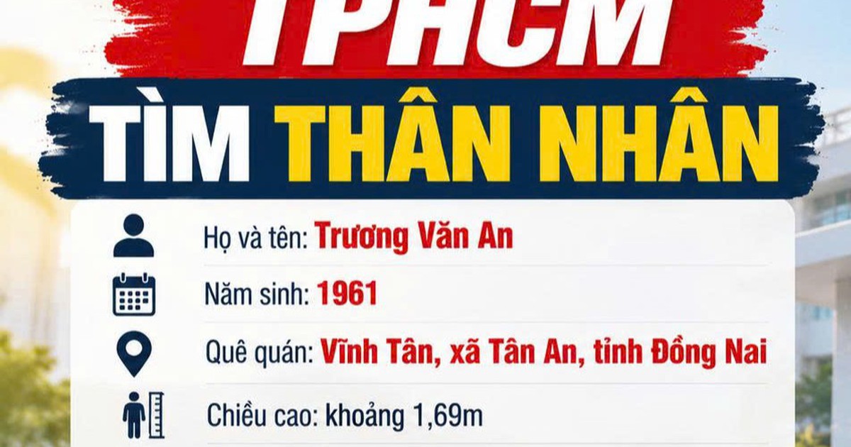 TPHCM tìm thân nhân người đàn ông tử vong tại Bệnh viện Đa khoa Bình Phú