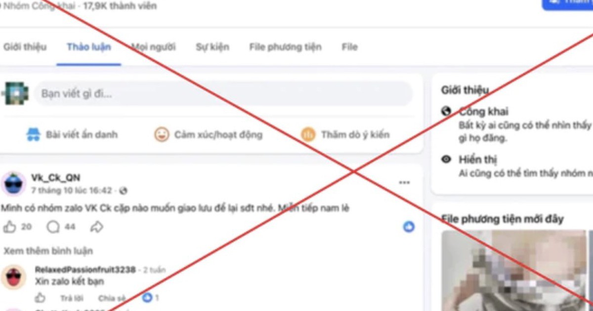 Cảnh báo những rủi ro từ các hội nhóm "trao đổi vợ chồng" trên mạng xã hội