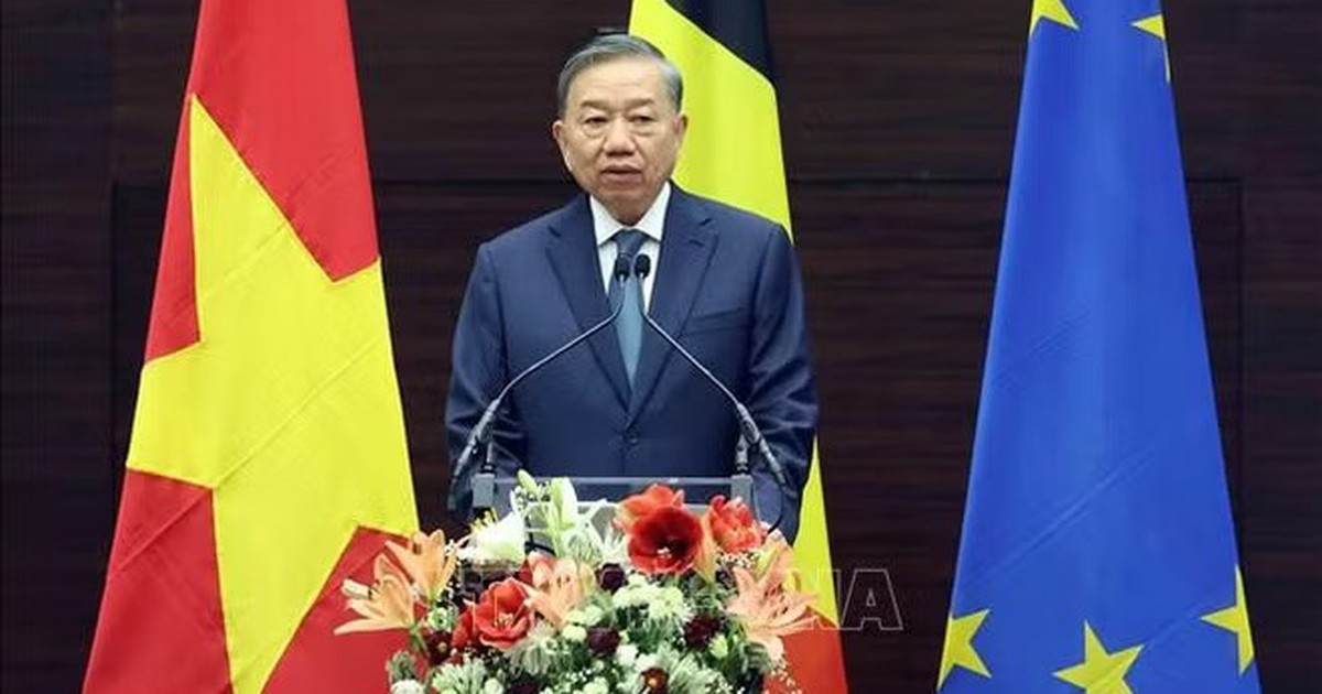 Tổng Bí thư, Chủ tịch nước Tô Lâm phát biểu chính sách tại Viện Quan hệ Quốc tế Hoàng gia Egmont