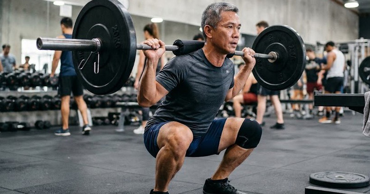 Tập squat bao lâu thì vòng đùi bắt đầu to lên?