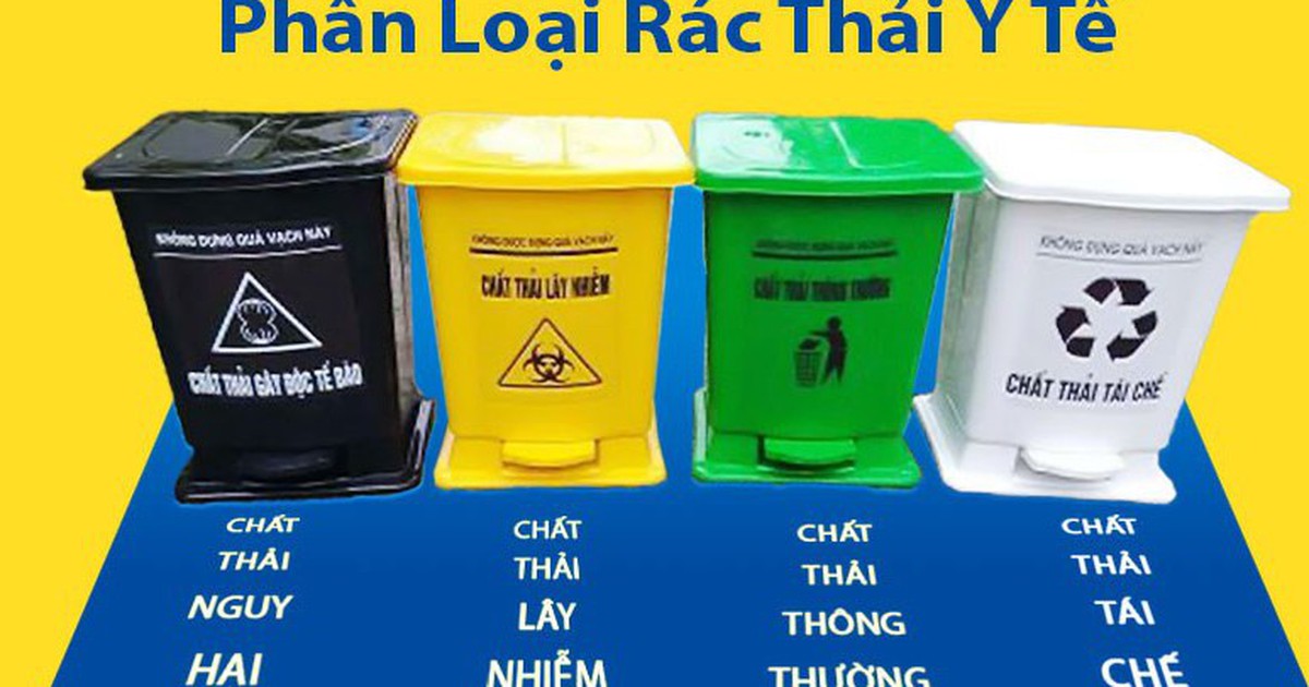 Phân loại đúng, xử lý chuẩn để giảm nguy cơ ô nhiễm từ chất thải y tế