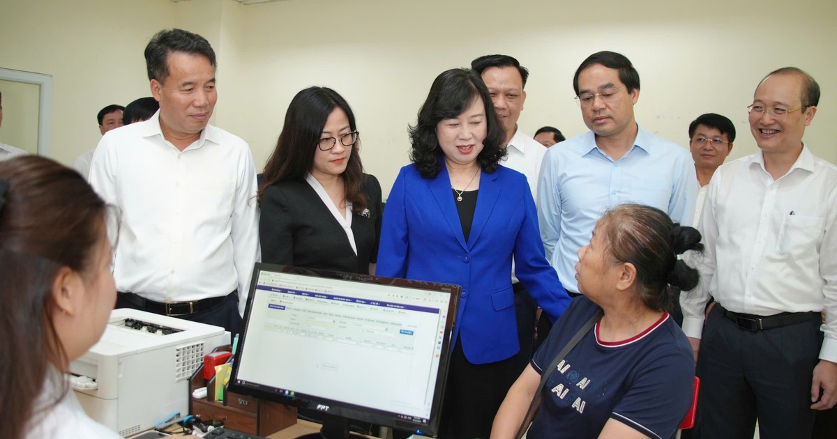 Bộ trưởng Đào Hồng Lan đề nghị Thái Nguyên tiếp tục quan tâm đầu tư y tế để người dân được thụ hưởng tốt nhất
