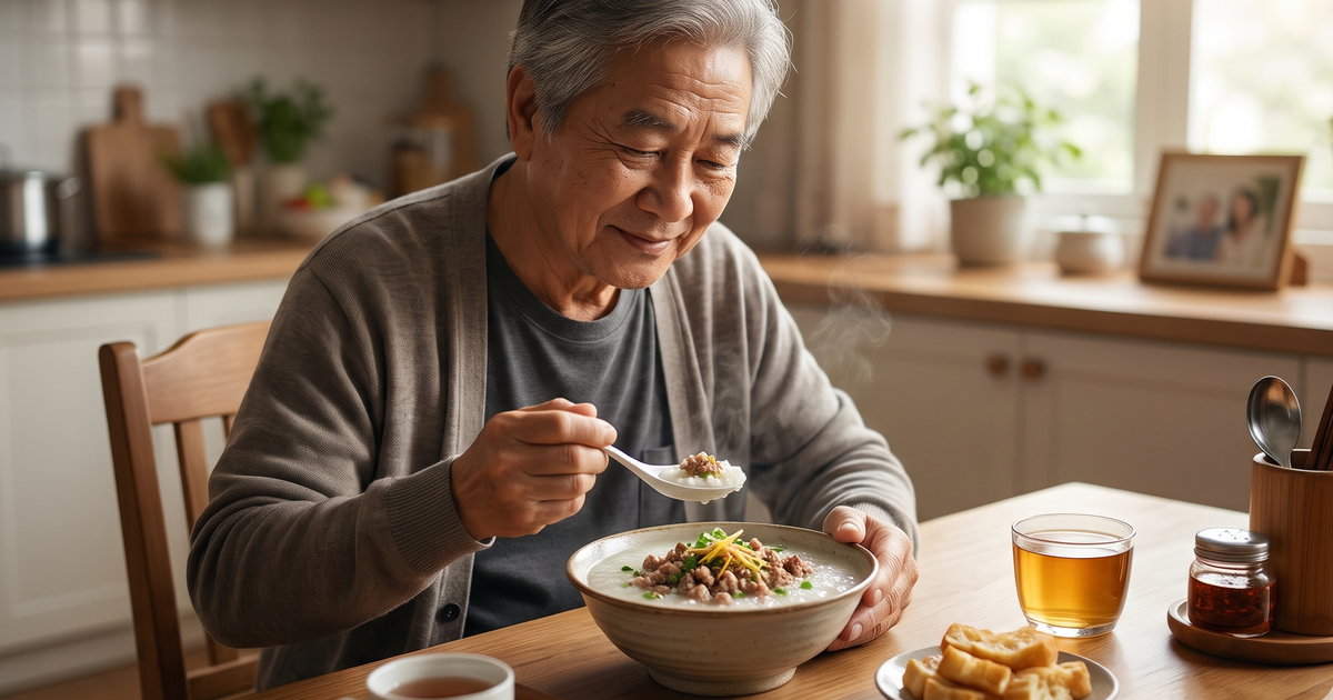 Tuổi 60 ăn sáng thế nào để giữ cơ bắp và đôi chân vững vàng?