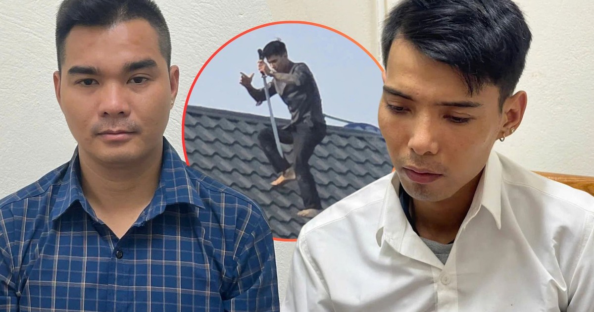 9 giờ căng não vận động hai kẻ cầm kiếm cố thủ trên nóc nhà đầu hàng