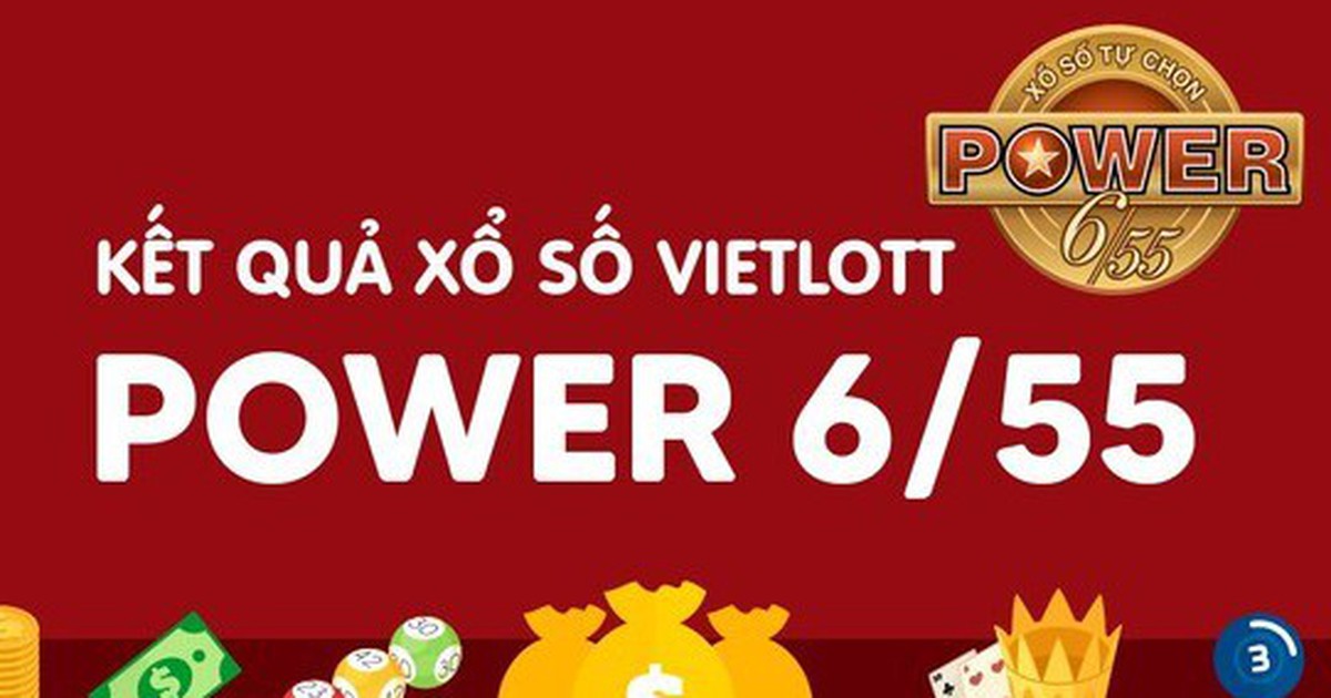 Kết quả xổ số Vietlott hôm nay 27/10/2026 - Vietlott 27/10 - Xổ số Power 6/55 ngày 27/10