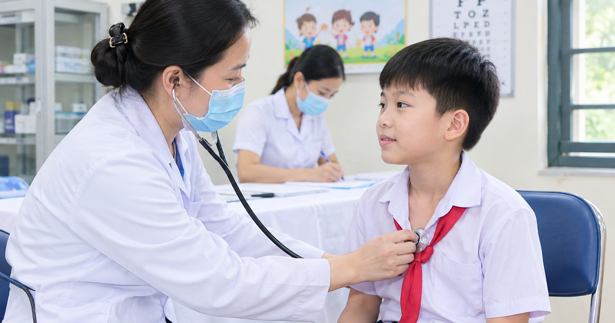 Khám sức khỏe định kỳ mang lại lợi ích gì cho học sinh?