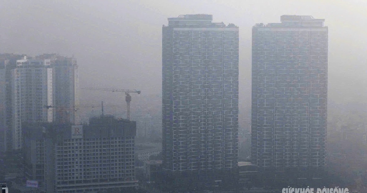 Sáng nay Hà Nội tiếp tục ô nhiễm không khí nghiêm trọng