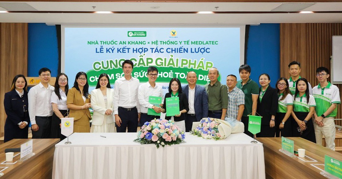 MEDLATEC và An Khang bắt tay hợp tác chiến lược toàn diện