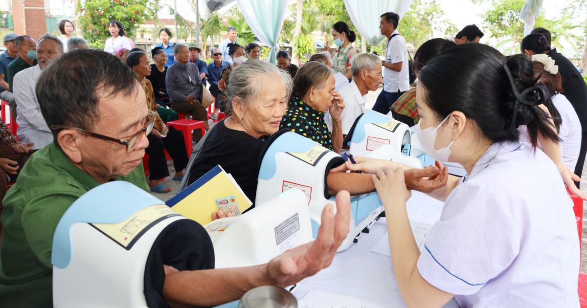 Hơn 1,2 triệu người dân Hà Tĩnh được khám sức khỏe miễn phí