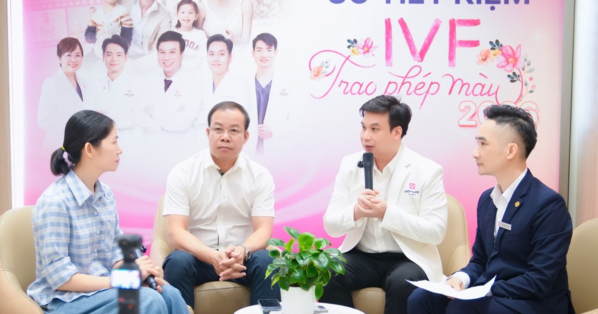 IVF – Trao phép màu: Tiếp sức cho những hành trình tìm con đầy gian nan