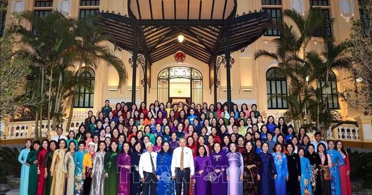 Tổng Bí thư, Chủ tịch nước Tô Lâm gặp mặt nữ đại biểu Quốc hội khóa XVI