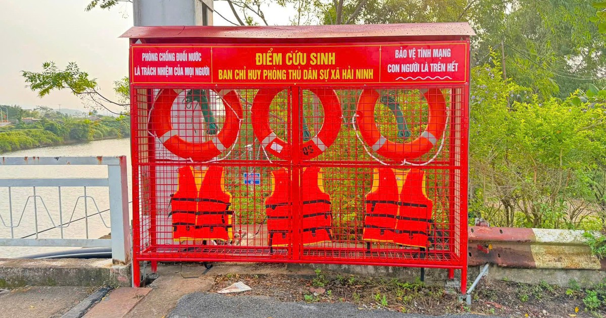 Quảng Ninh lắp đặt hàng trăm "điểm cứu sinh" phòng ngừa đuối nước