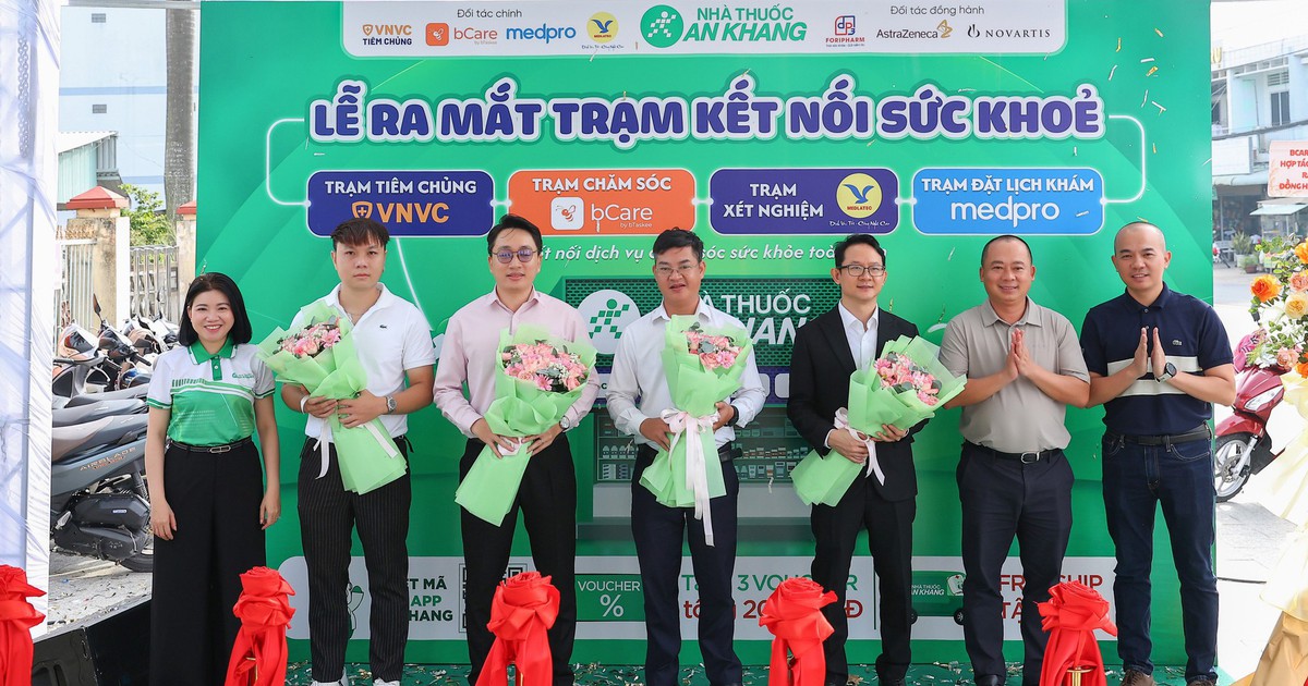 Nhà thuốc An Khang ra mắt "Trạm kết nối sức khỏe" tăng tiện ích y tế