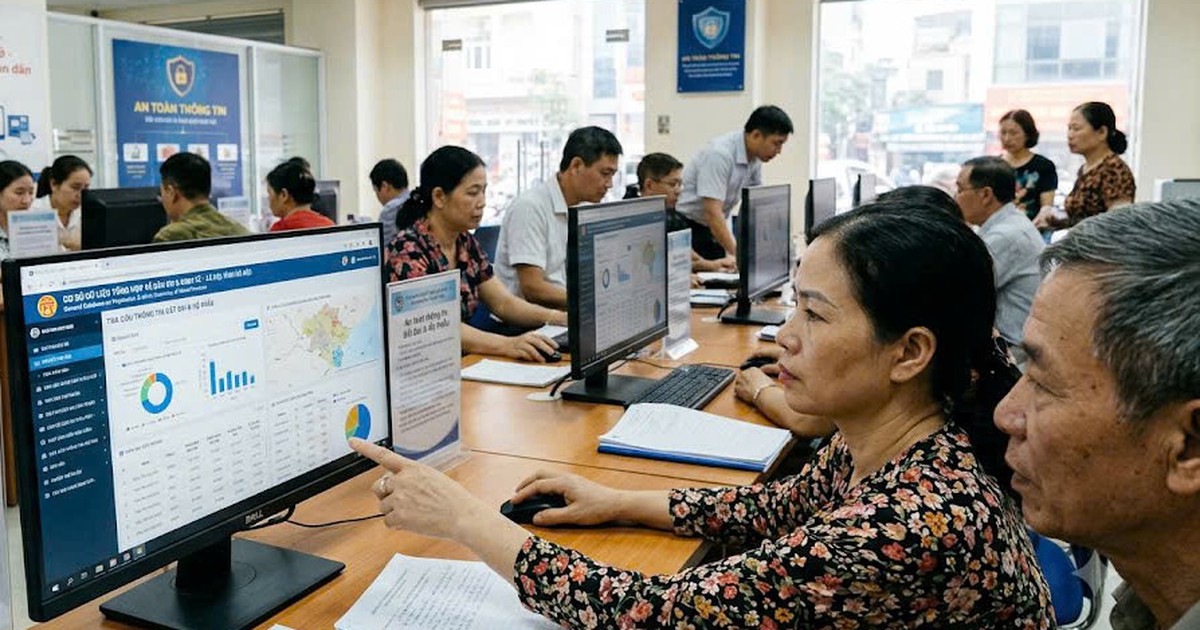 Sẽ thu phí khi khai thác thông tin trên Cơ sở dữ liệu tổng hợp quốc gia