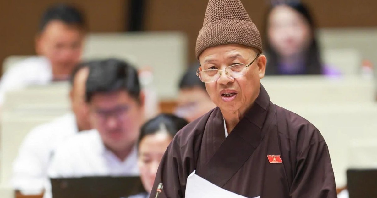 Đại biểu Thích Thanh Quyết: Dự án Luật Hiến mô, tạng ‘rất nhân đạo, rất từ bi’