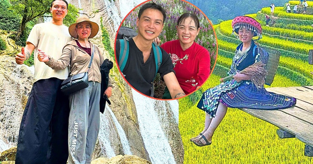 Con trai chở mẹ mắc ung thư đi phượt khắp Tây Bắc sau cú sốc mất chồng