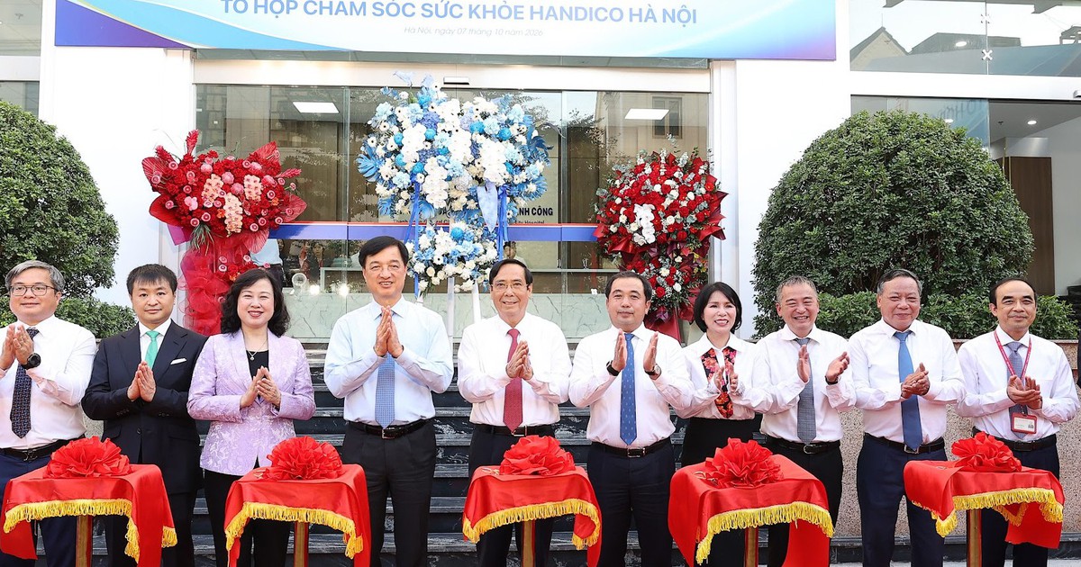Lễ khai trương Tổ hợp chăm s&oacute;c sức khỏe người cao tuổi HANDICO H&agrave; Nội