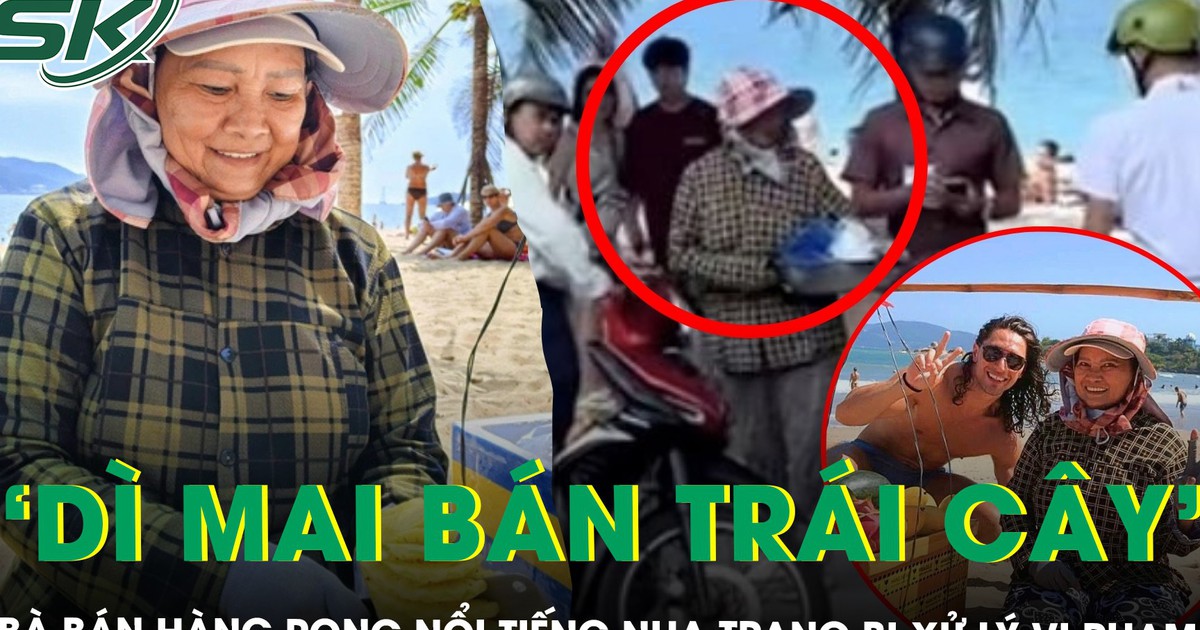 Xử lý vi phạm đối với người bán hàng rong nổi tiếng tại Nha Trang