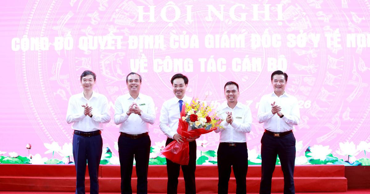 Nghệ An: Điều động, bổ nhiệm Phó Giám đốc Bệnh viện Hữu nghị Đa khoa Nghệ An