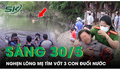 Nghẹn lòng cảnh người mẹ lao xuống sông tìm vớt 3 con đuối nước ở Đồng Tháp