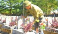 Cựu chiến binh gần 37 năm 'làm đẹp' các phần mộ liệt sĩ