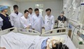 Phó Chủ tịch UBND tỉnh Nghệ An thăm hỏi các nạn nhân sau vụ tấn công tại Bệnh viện Sản Nhi