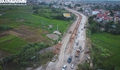 Hiện trạng đường huyết mạch phía Tây Hà Nội sắp đưa vào sử dụng