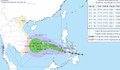 Áp thấp nhiệt đới đã mạnh lên thành bão, giật cấp 13 trên Biển Đông