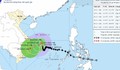 Biển Đông vừa có bão vừa có áp thấp nhiệt đới