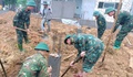 Quân đội 'thần tốc' giúp dân dựng lại nhà, ổn định cuộc sống sau mưa lũ