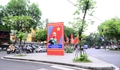 Thủ đô Hà Nội rực rỡ cờ hoa mừng 135 năm ngày sinh Chủ tịch Hồ Chí Minh