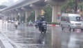 Khu vực nội thành Hà Nội sấm sét, mưa lớn