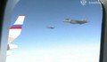Tiêm kích F-22 Mỹ kèm sát chuyên cơ chở ông Putin