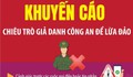 Khuyến cáo về chiêu trò giả danh công an để lừa đảo